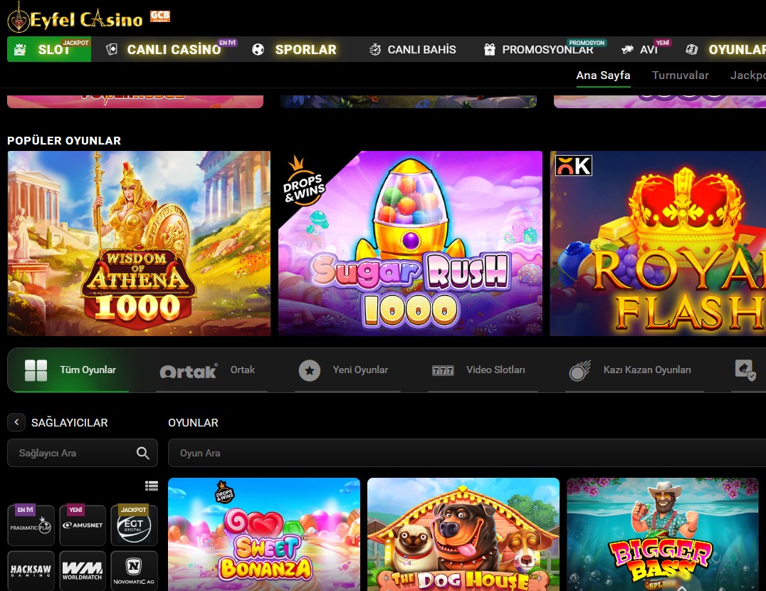 Eyfelcasino Altyapı